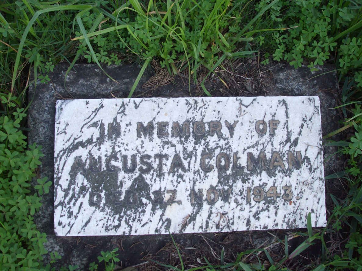 COLMAN Augusta -1943