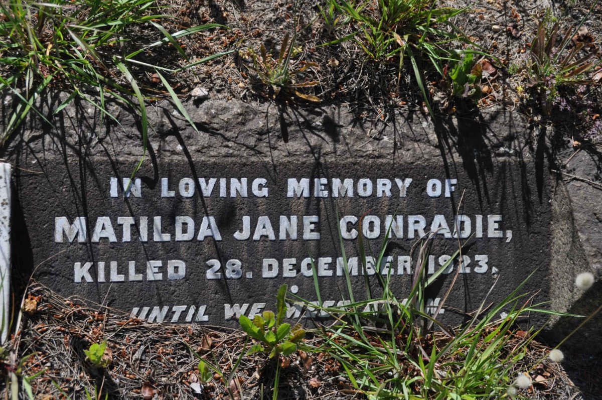 CONRADIE Mathilda Jane -1923