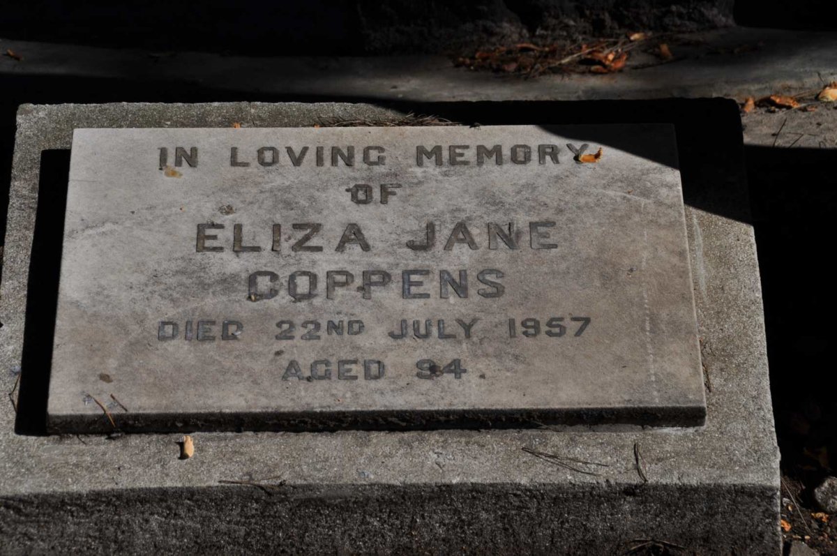 COPPENS Eliza Jane -1957