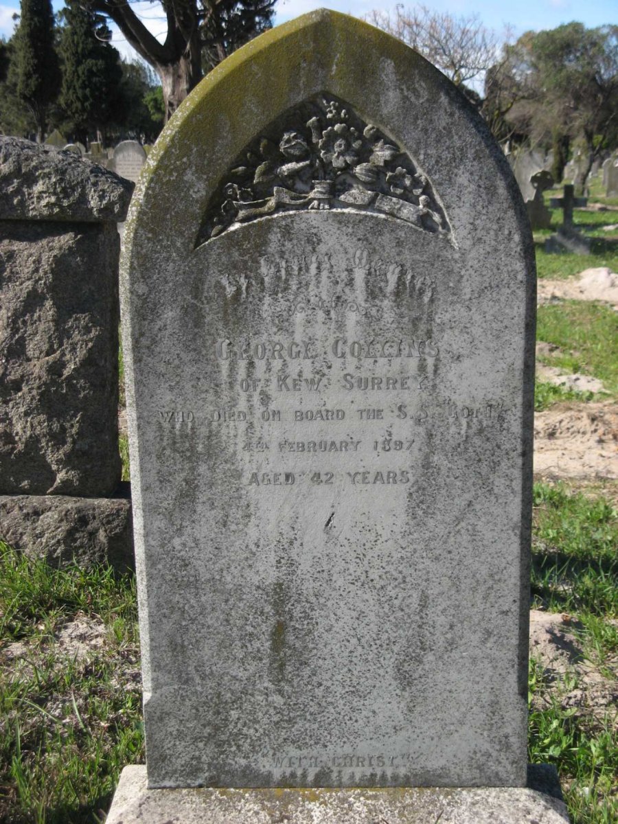 COLLINS George -1897