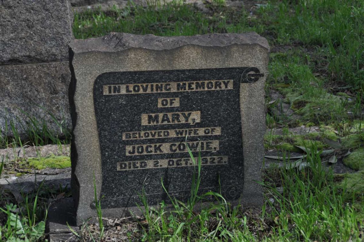 COWIE Mary -1922