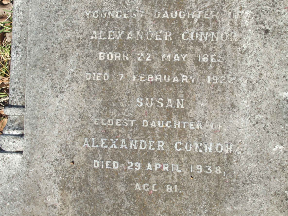CONNOR Susan  -1938