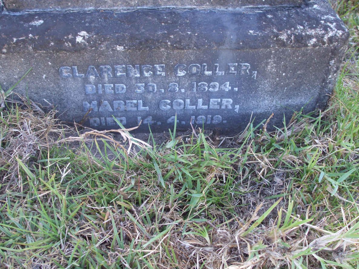 COLLER Clarence -1894 &amp; Mabel -1919