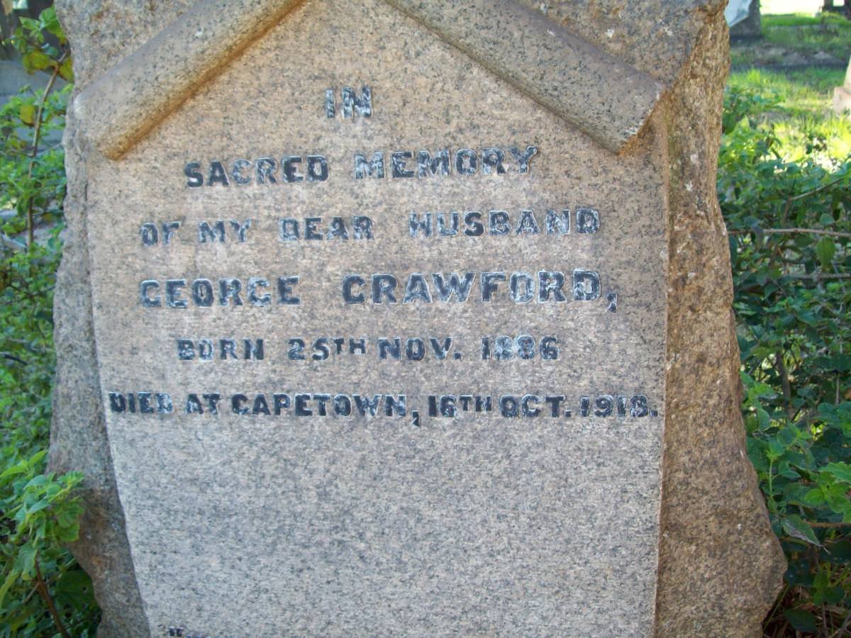 CRAWFORD George 1886-1913