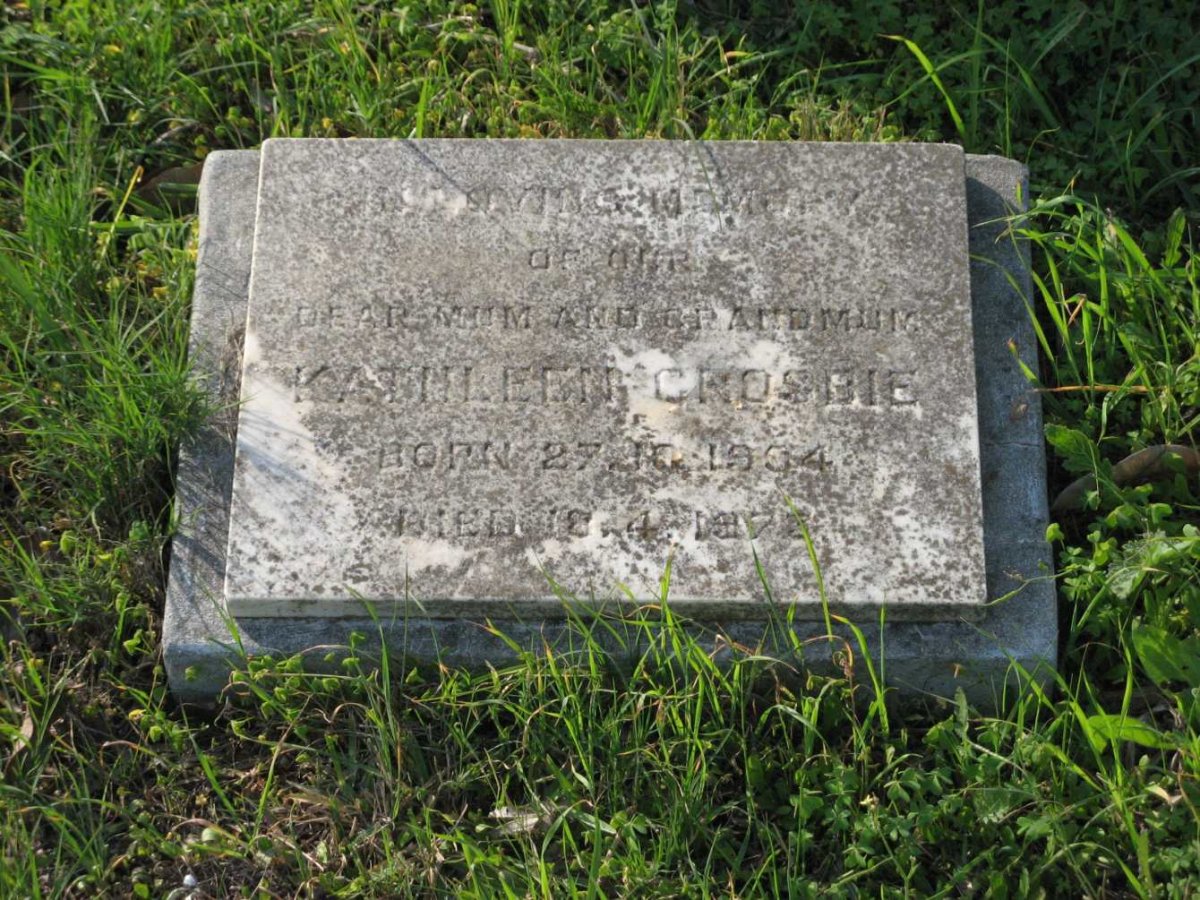 CROSBIE Kathleen 1904-1972