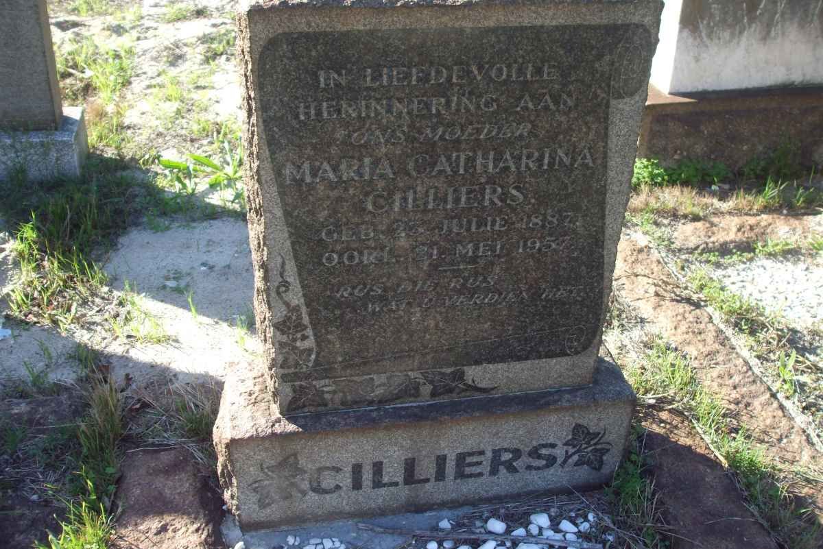 CILLIERS Maria Catharina 1887-1957