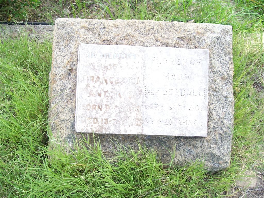 CIALENTANO Francesco Antonio 189?-1959 &amp; Florence Maud BENDALL 1900-196?