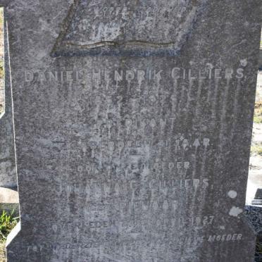 CILLIERS Daniel Hendrik 1852-1925 &amp; Johanna C. PIENAAR -1927