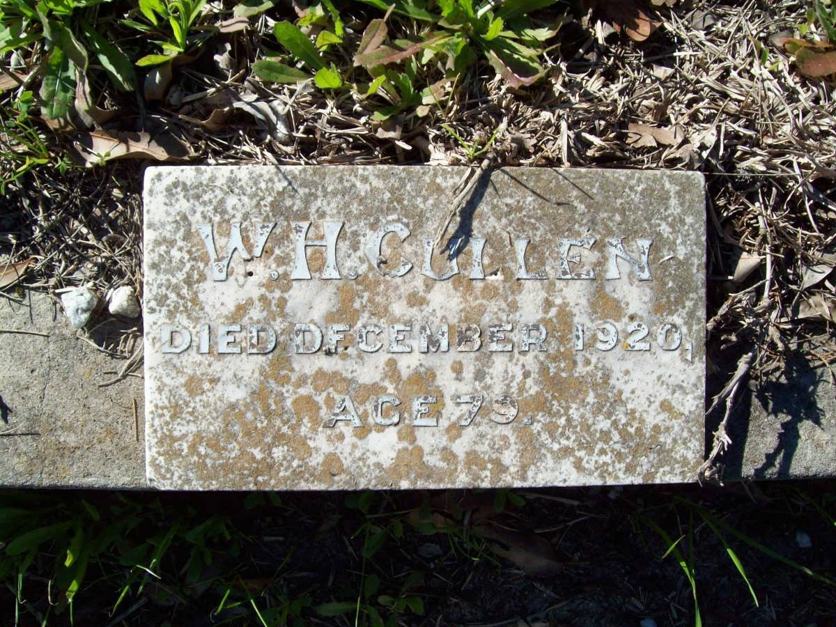 CULLEN W.H. -1920