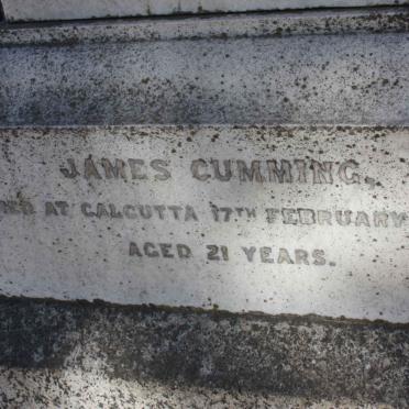 CUMMING James -1877