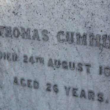CUMMING Thomas -1866