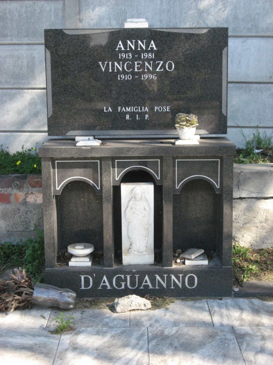 D'AGUANNO Vincenzo 1910-1996 &amp; Anna 1913-1996