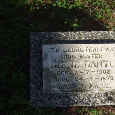 DANTU Irene 1902-1978