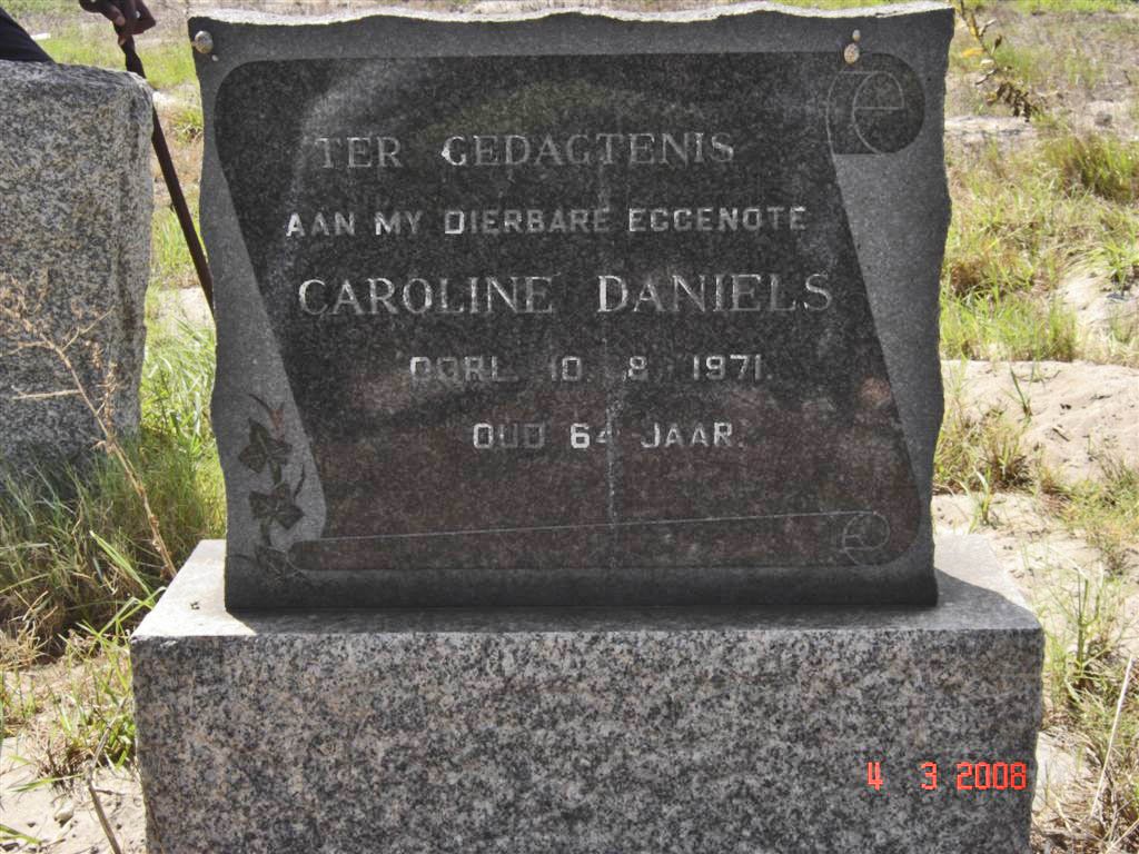 DANIELS Caroline -1971