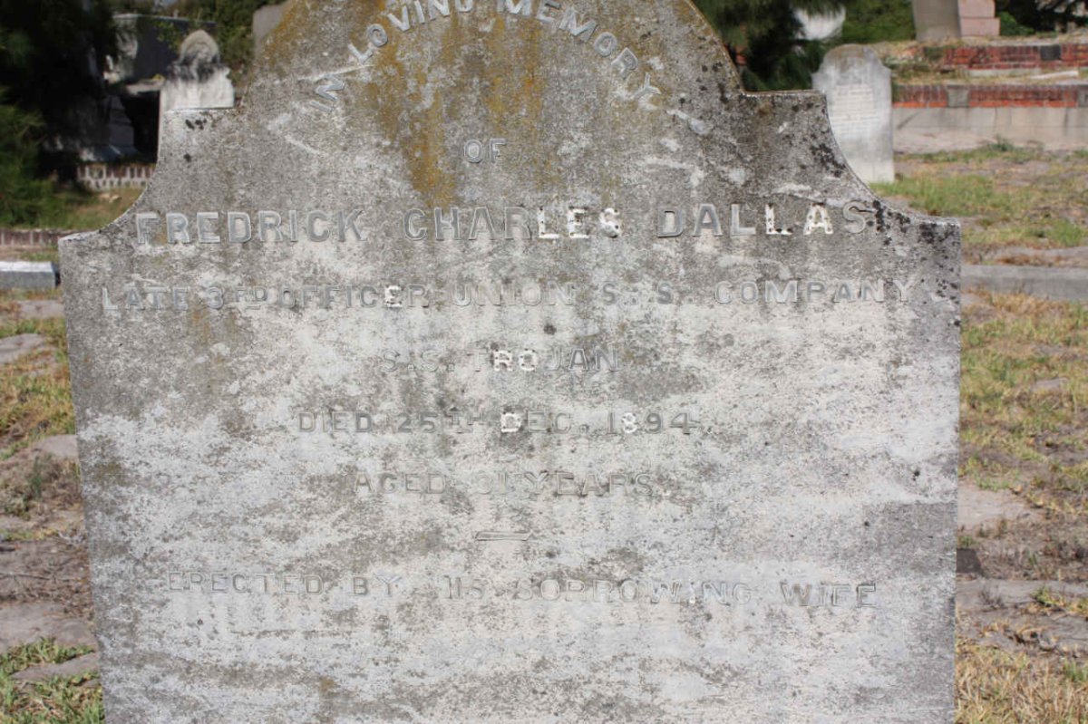 DALLAS Fredrick Charles -1894