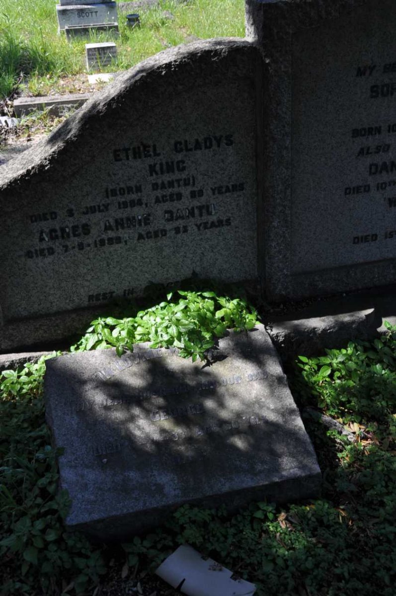 DANTU Daniel Moses -1948 &amp; Sophia Georgina MASON 1867-1948