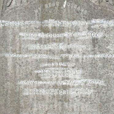 DAGNIN Augustus Anthony -1904 :: DAGNIN ? -1899