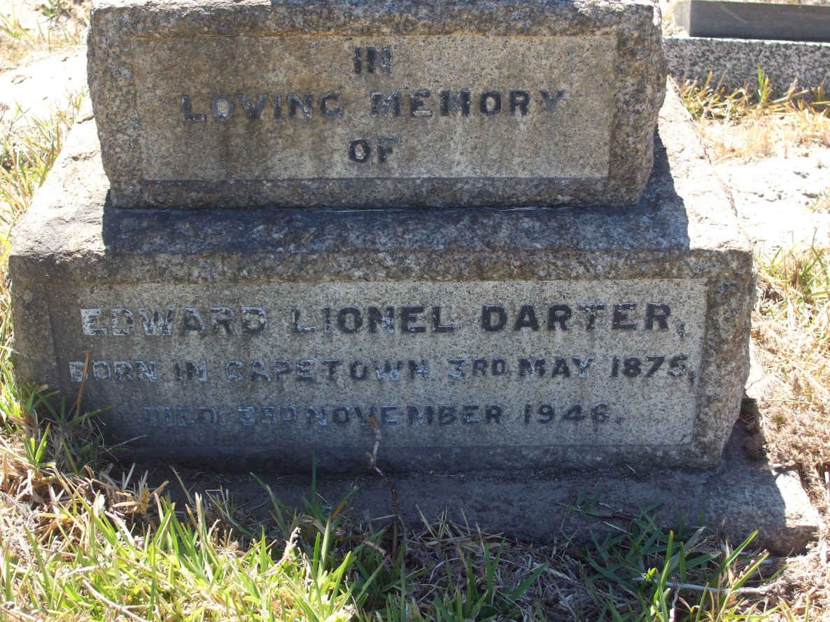 DARTER Edward Lionel 1875-1946
