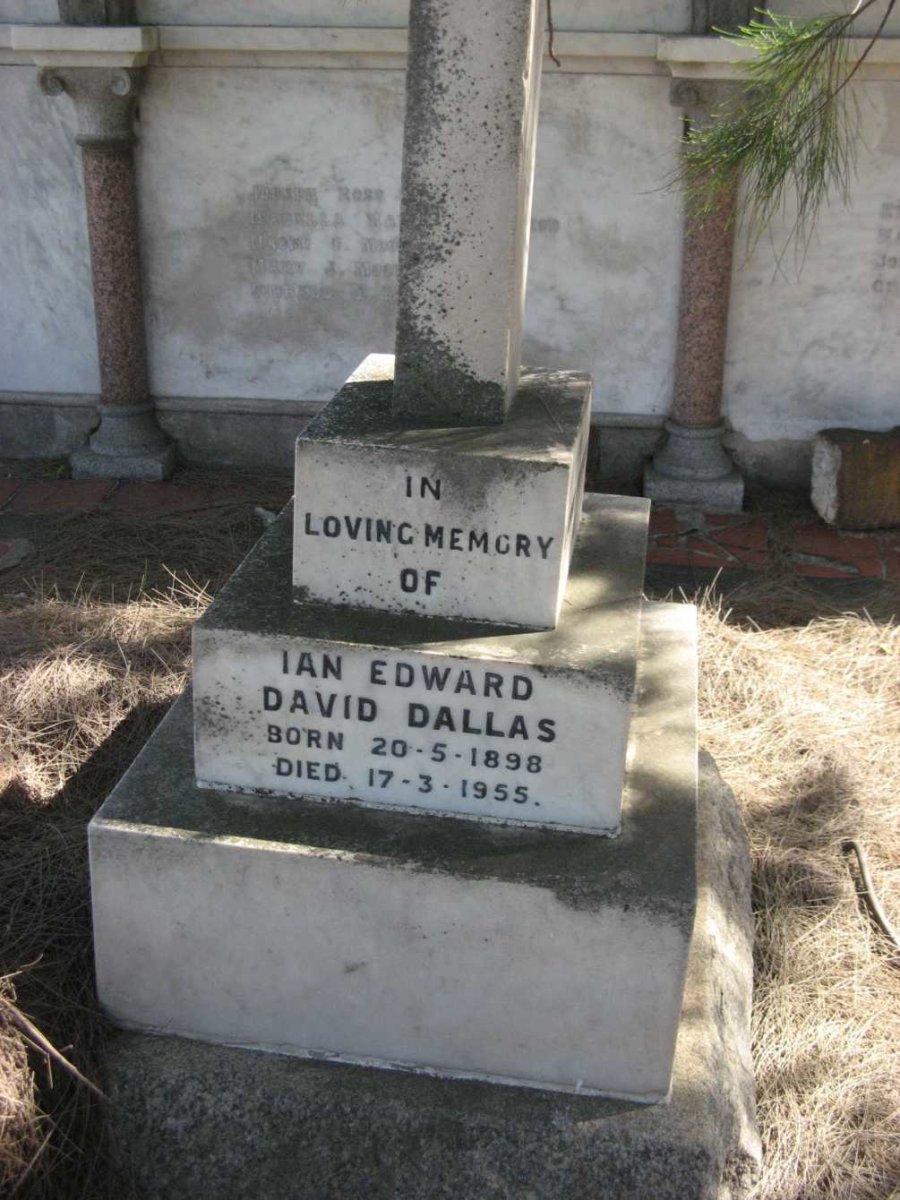 DALLAS Ian Edward David 1898-1955