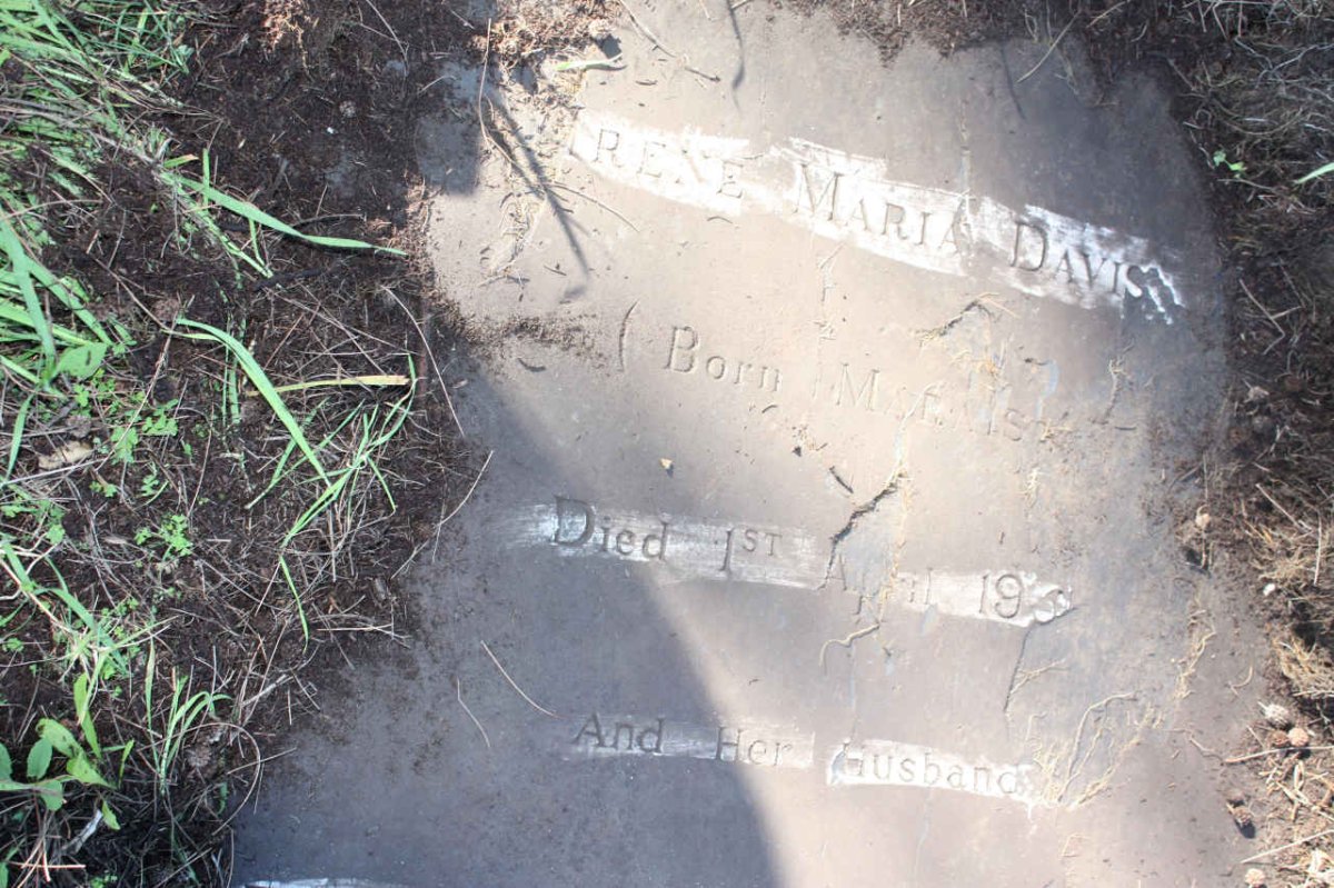 DAVIS Irene Maria MARAIS -19??
