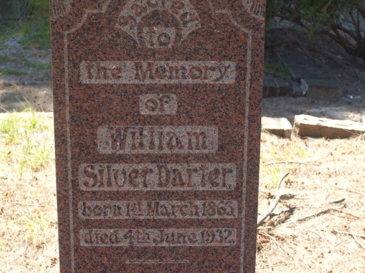 DARTER William Silver 1863-1932