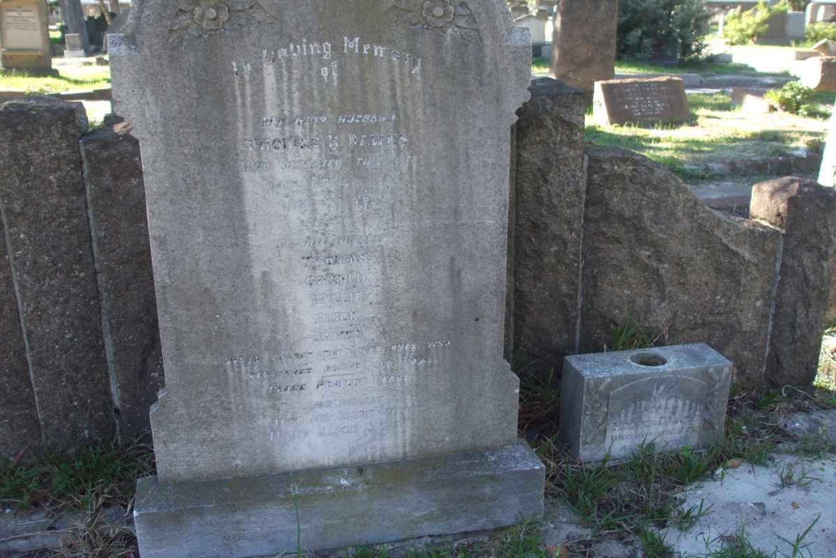 DAWES Thomas H. -1934 &amp; Mary Alice
