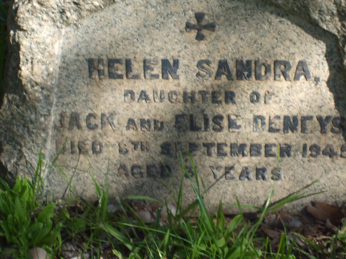 DENEYS Helen Sandra -1945