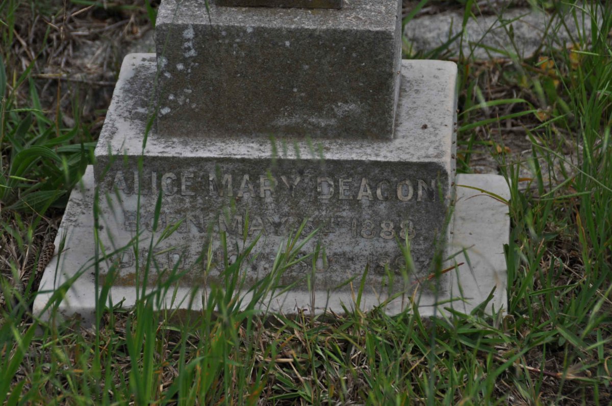 DEACON Alice Mary 1888-1897