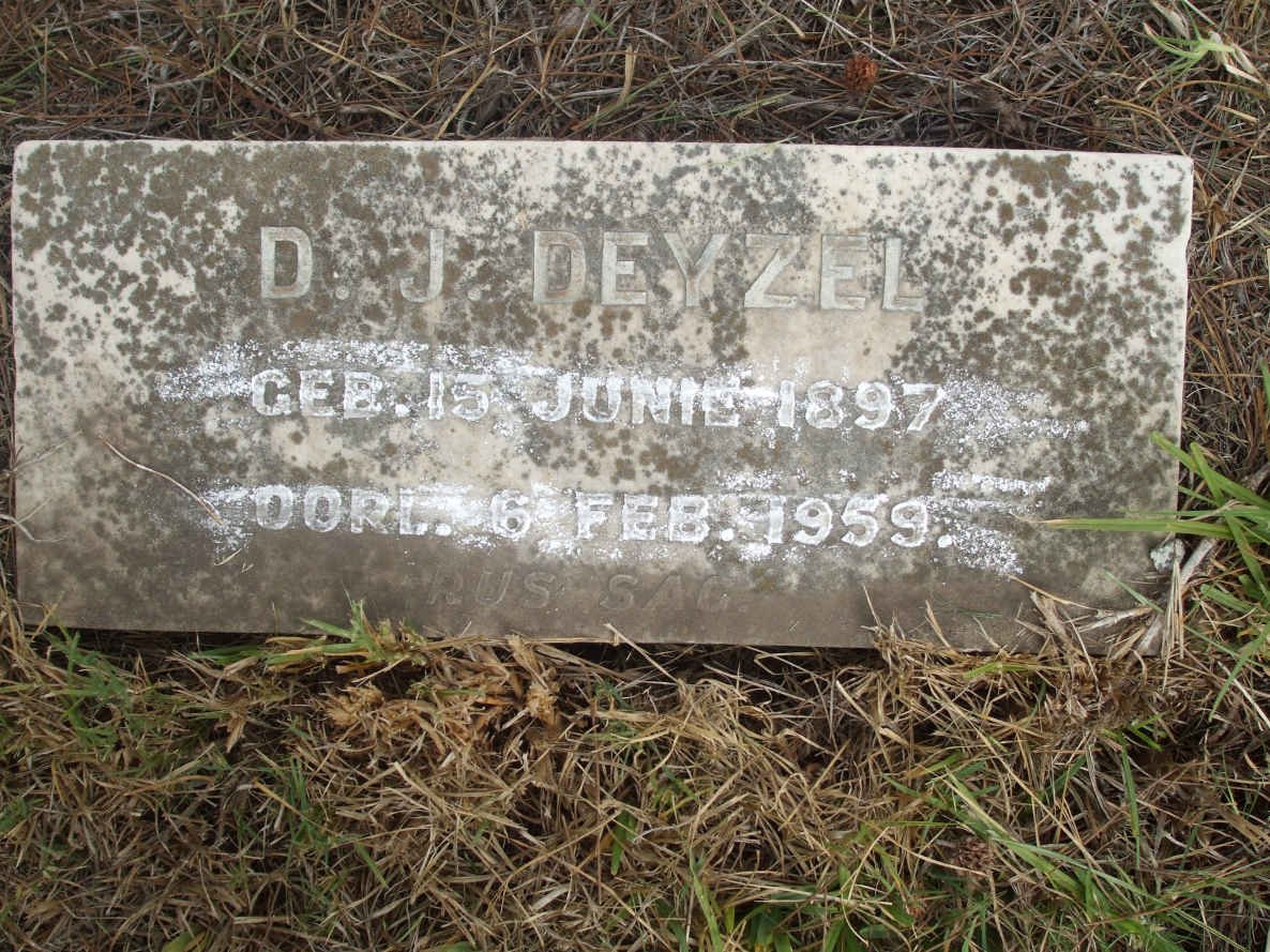 DEYZEL D.J. 1897-1959