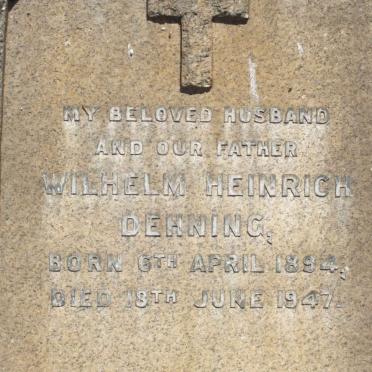 DEHNING Wilhelm Heinrich 1894-1947