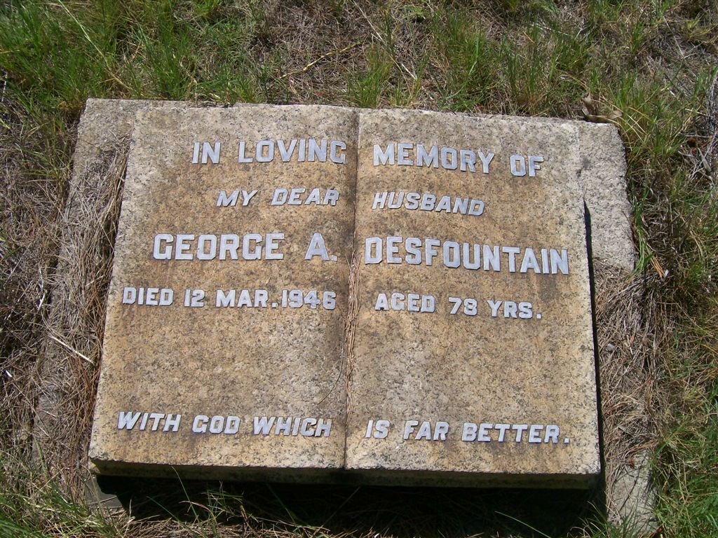 DESFOUNTAIN George A. -1946