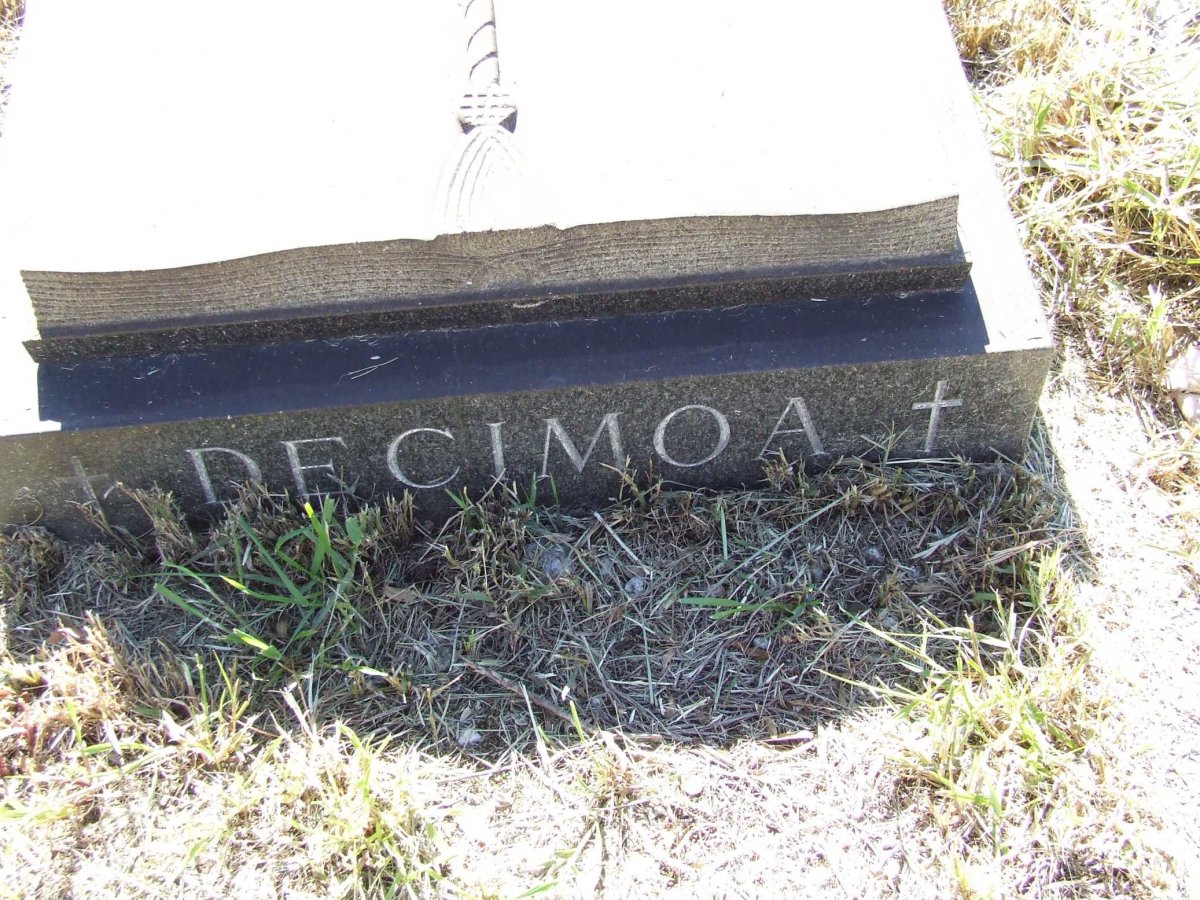 DECIMOA Arthur Christopher 1901-1967