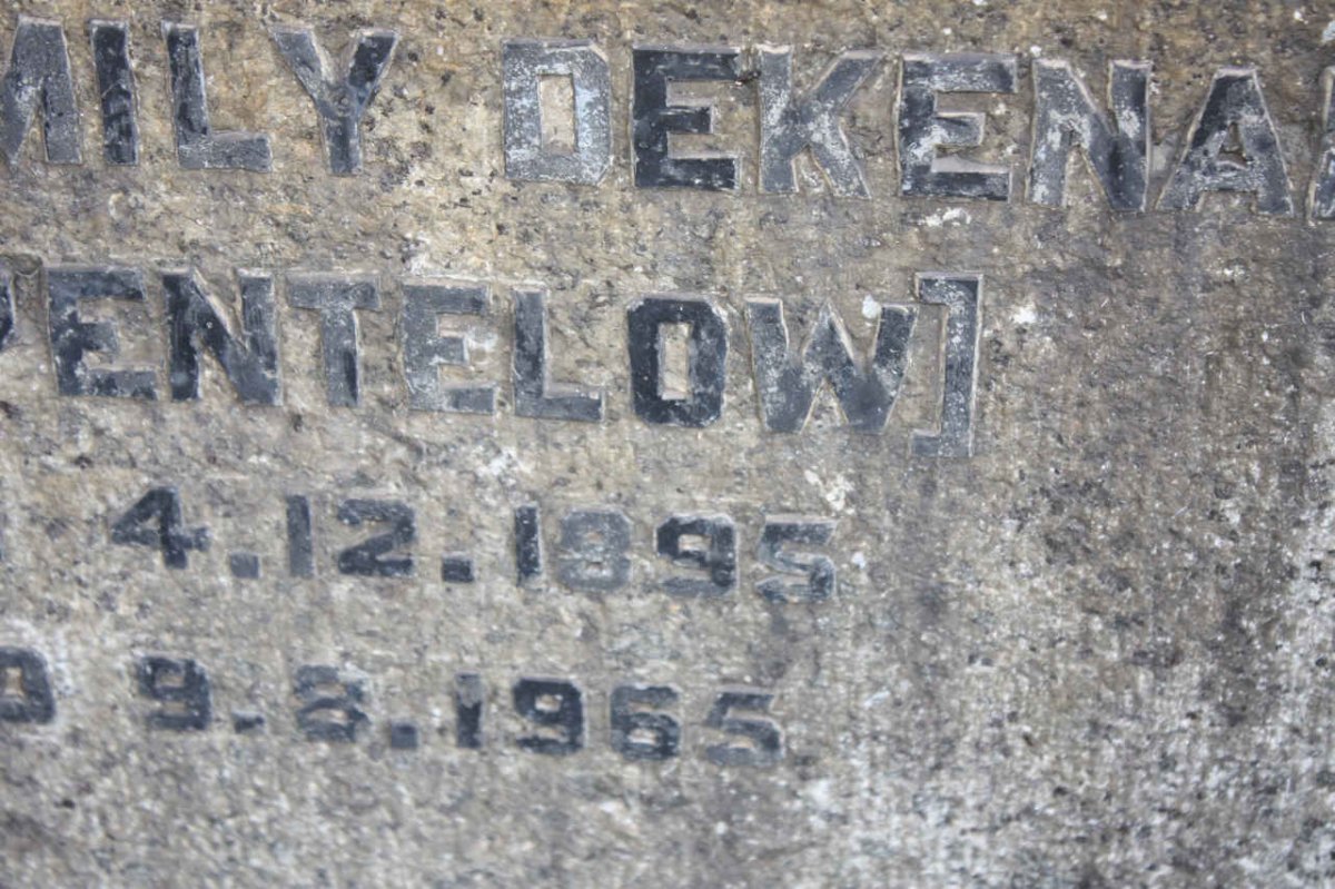 DEKENAH Doris Emily nee PENTELOW 1895-1965