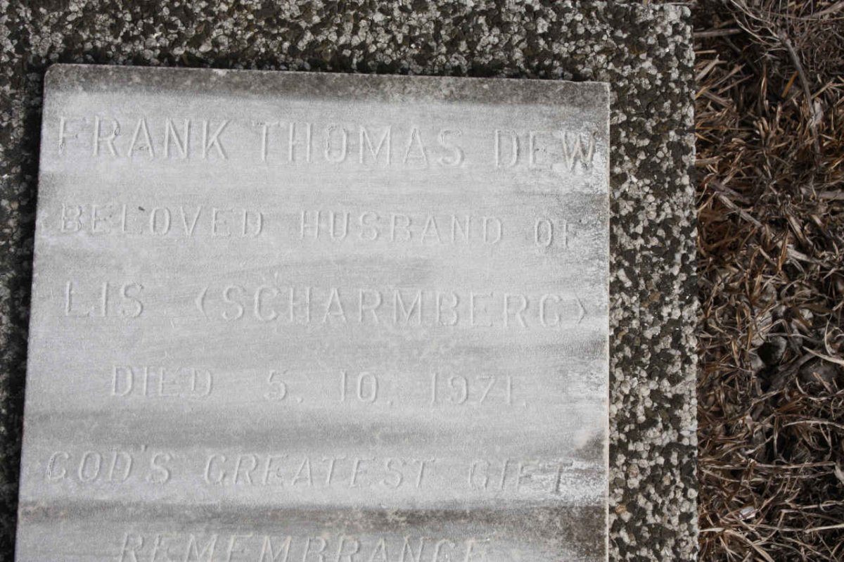 DEW Frank Thomas -1971