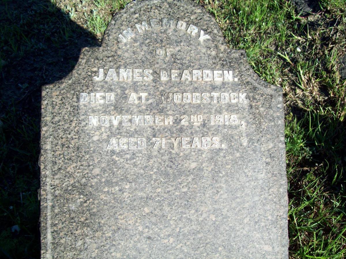DEARDEN James -1918