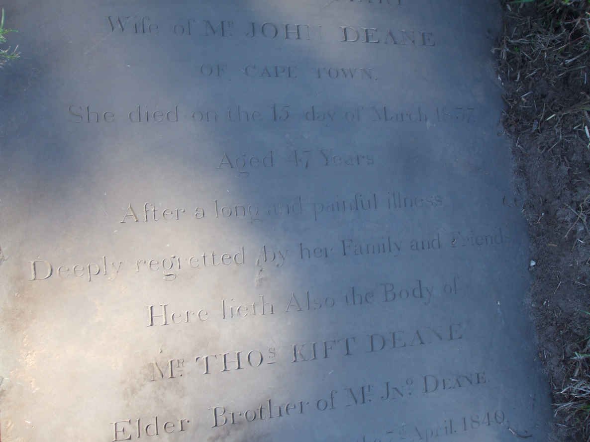 DEANE Thomas Kift -1840 
