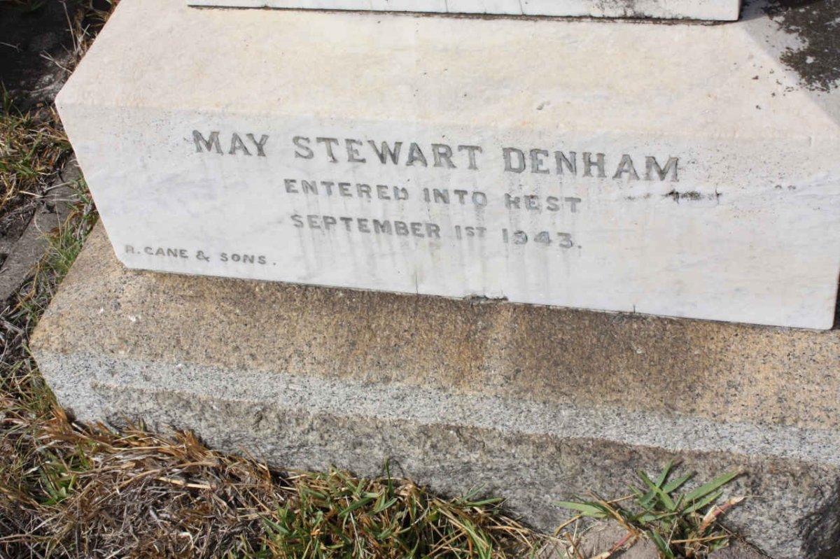 DENHAM May Stewart -1943