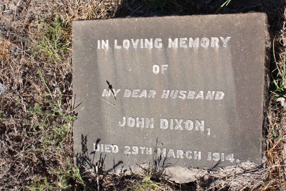 DIXON John -1914