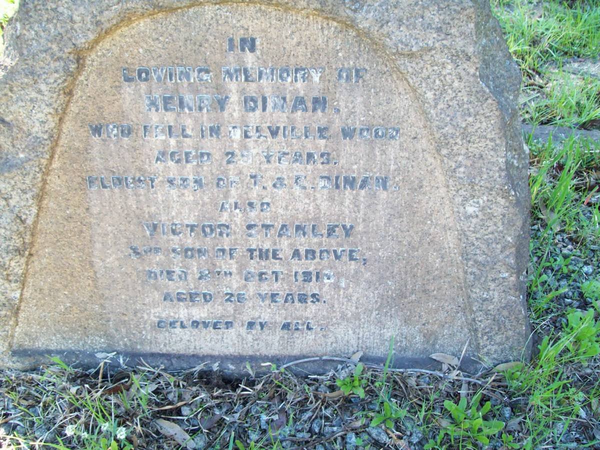 DINAN Henry :: DINAN Victor Stanley -1918