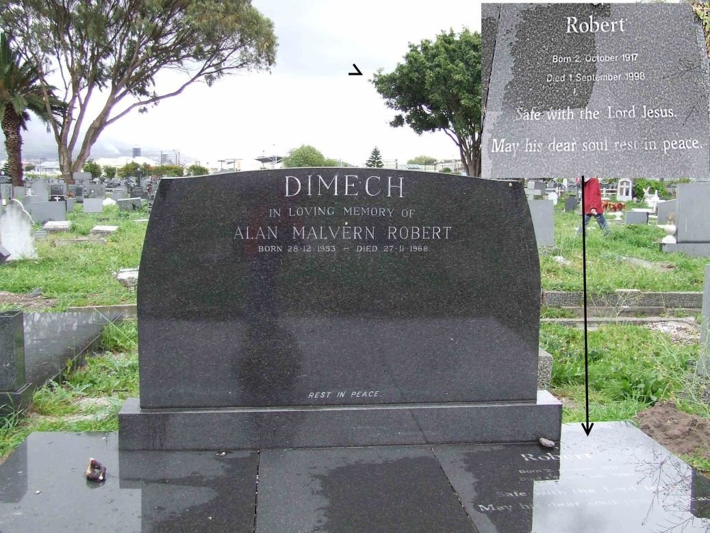 DIMECH Robert 1917-1998 :: DIMECH Alan Malvern Robert 1953-1968