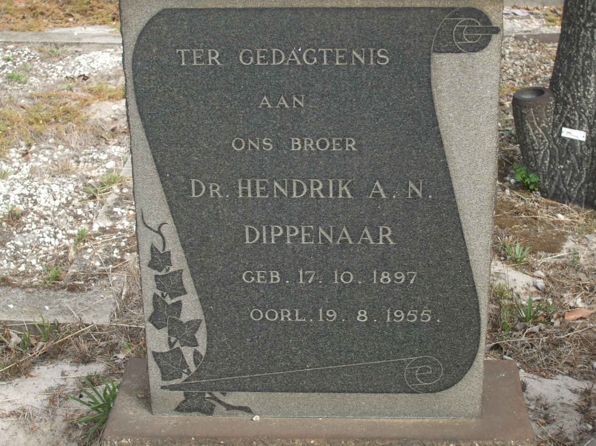 DIPPENAAR Hendrik A.N. 1897-1955