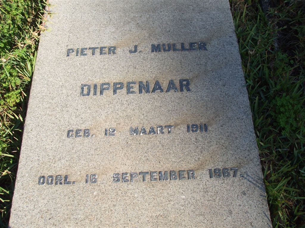 DIPPENAAR Pieter J. Muller 1911-1967