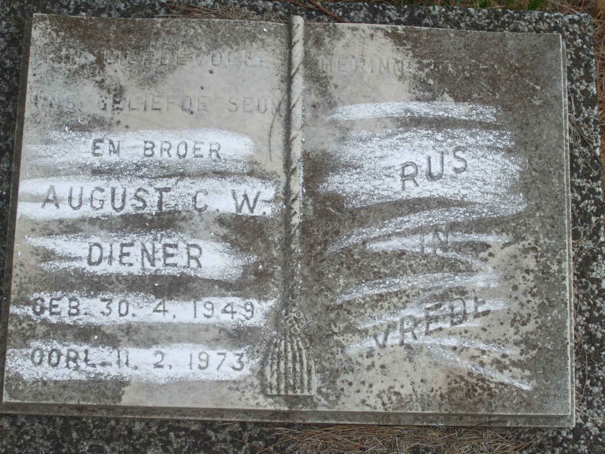 DIENER August C.W. 1949-1973