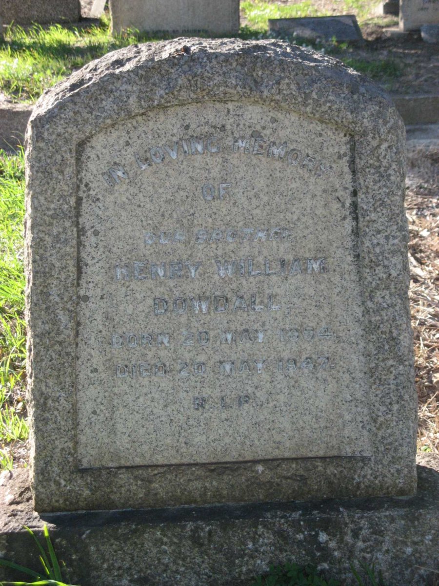 DOWDALL Henry William 1884-1947