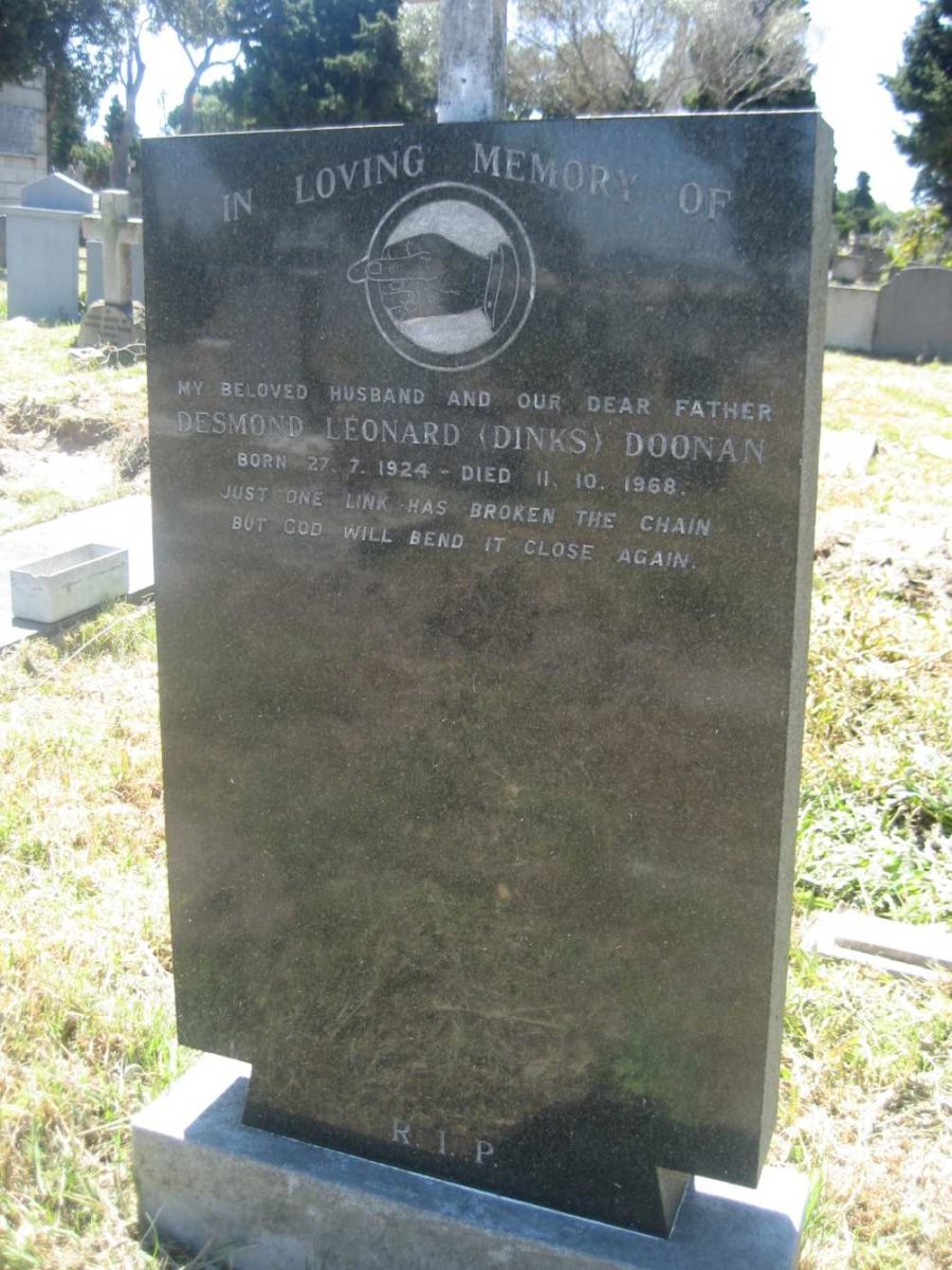 DOONAN Desmond Leonard 1924-1968