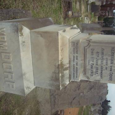 DORP Hermann, vom 1852-1913
