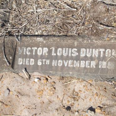 DUNTON Victor Louis -1951
