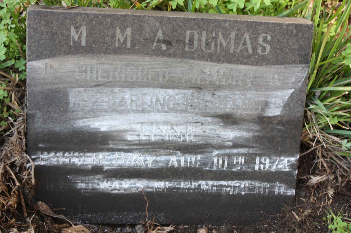 DUMAS M.M.A. -1974