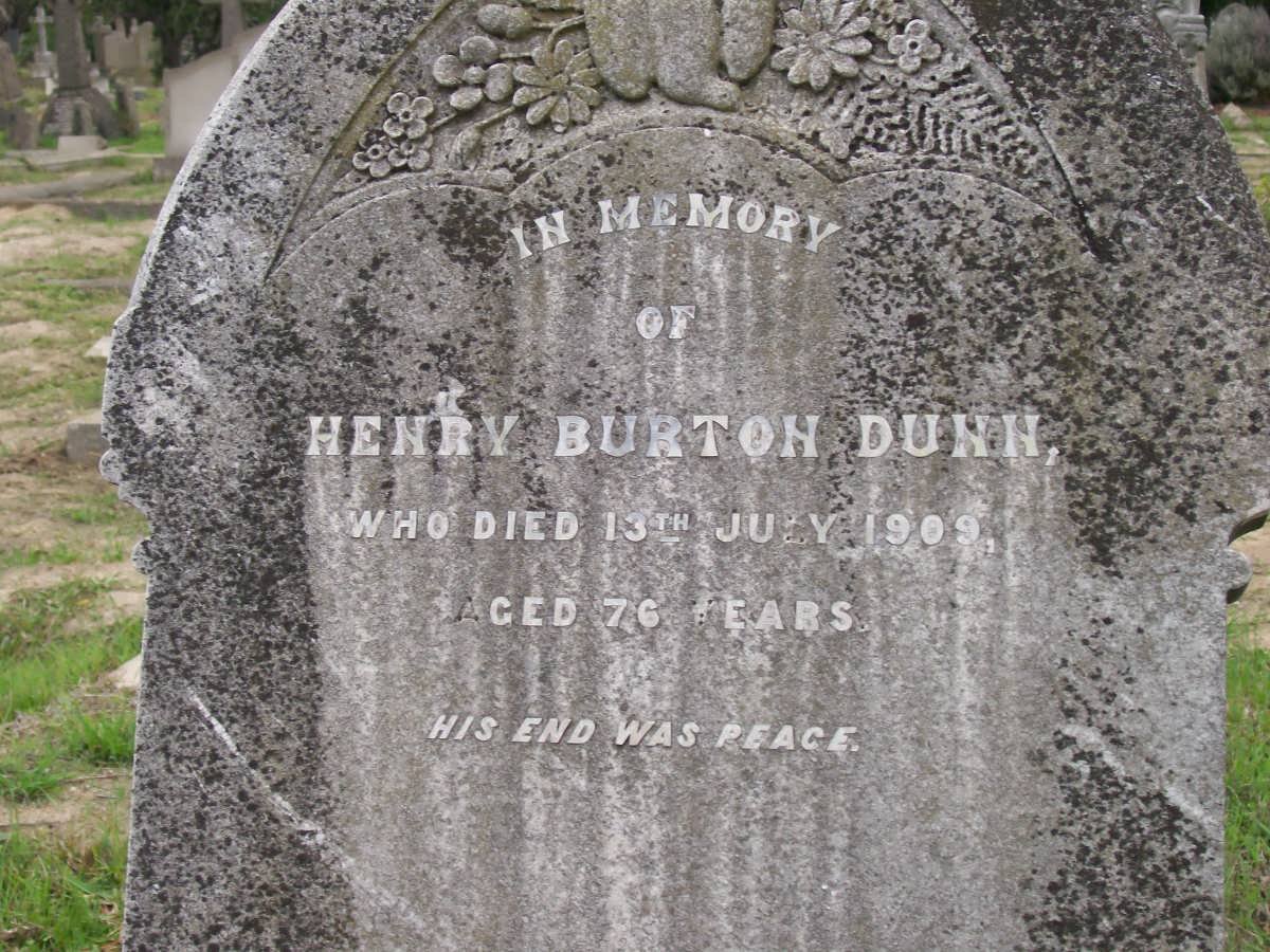 DUNN Henry Burton -1909