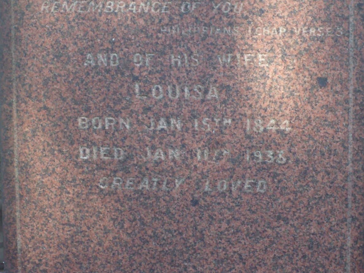 DUGMORE Louisa 1844-1933